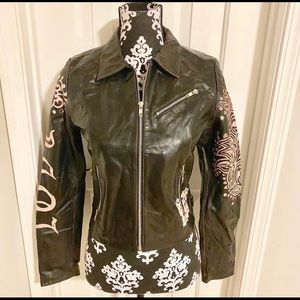 I’m a Rock Star” 🤟🏾🤟🏽🤟🏻🤟 Real Leather